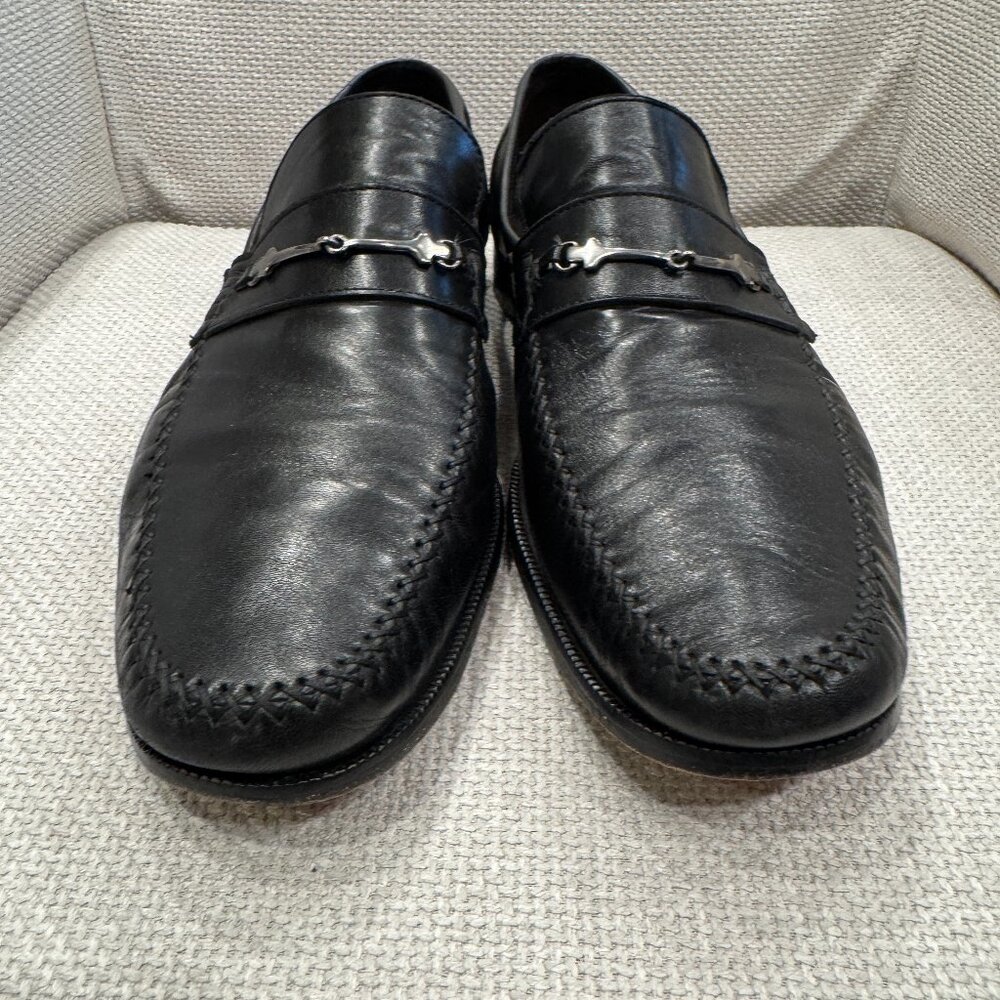 Bruno Magli Pittore Horsebit Loafer Black 13M